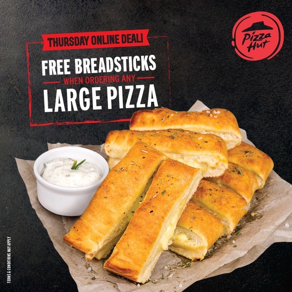 Thursday Free Breadsticks *